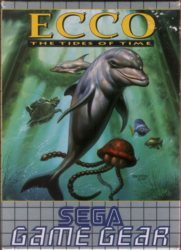 ECCO: The Tides of Time box art for Sega Game Gear